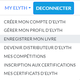 Me connecter à mon compte d'ELYTH®