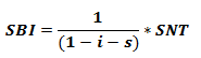 Formule Salaire Bruit Imposable (SBI)